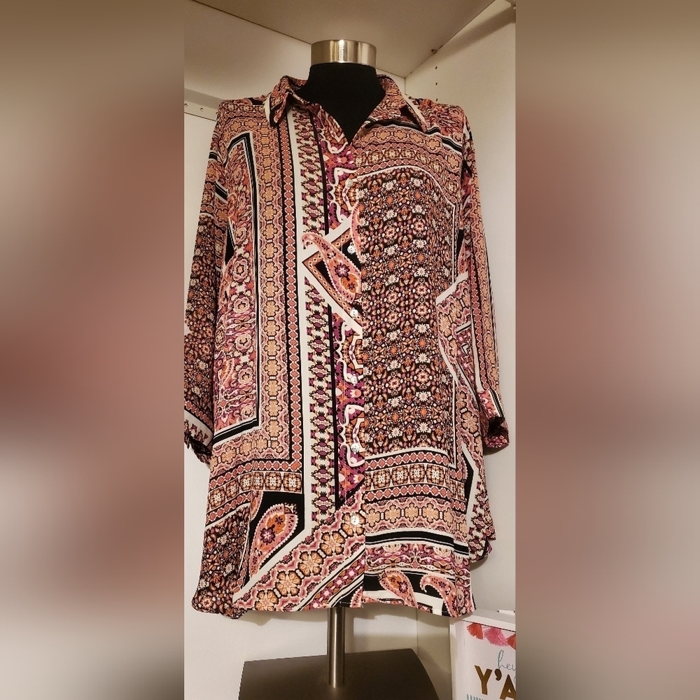 Rose & Olive Beautiful multi color Blouse